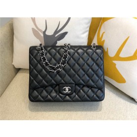 [premium] 샤* 클래식 은장 플랩백 33CM