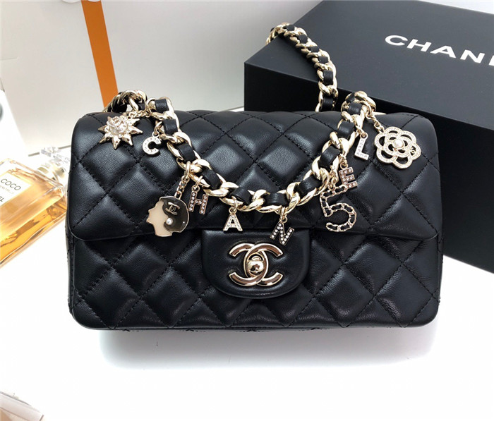 [premium] C 샤* 미니 플랩백 가방 20CM