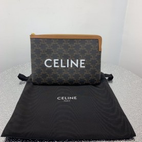 [premium] C 셀** 트리옴페 캔버스 클러치백 24CM