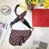 [premium] D 디* 오블리크 새들 핸드&숄더 25.5CM