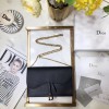 [premium] D 디* 새들 체인클러치 22CM