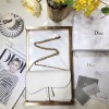 [premium] D 디* 새들 체인클러치 22CM