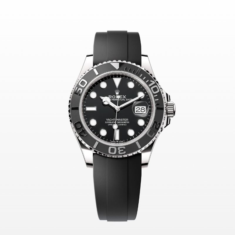 [premium] R 롤렉* 요트마스터 42mm 데이트 오토매틱 러버밴드