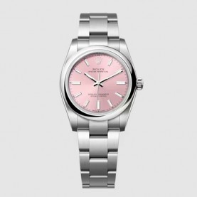 [premium] R 롤렉* 오이스터 퍼페추얼 오토매틱 36mm 핑크오이스터