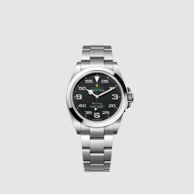 [premium] R 롤렉* 에어킹 오이스터스틸 39MM 메탈 시계