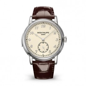 [premium] P 파텍** 그랜드컴플리케이션 40mm 화이트 골드 오토매틱 가죽 스트랩 시계
