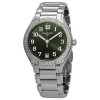 [premium] P 파텍** Twenty 4 36mm 그린 다이얼 다이아몬드 오토매틱 메탈 시계