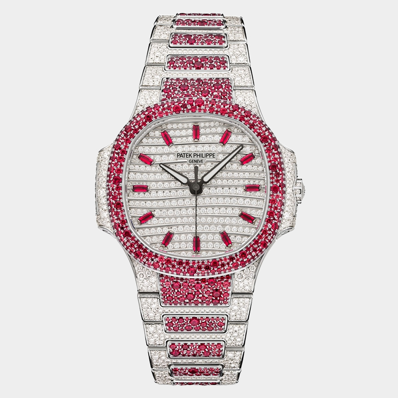 [premium] P 파텍** 노틸러스 HAUTE JOAILLERIE 오토매틱 35.2MM 시계