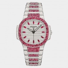 [premium] P 파텍** 노틸러스 HAUTE JOAILLERIE 오토매틱 35.2MM 시계