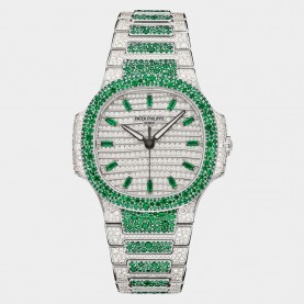 [premium] P 파텍** 노틸러스 HAUTE JOAILLERIE 오토매틱 35.2MM 시계