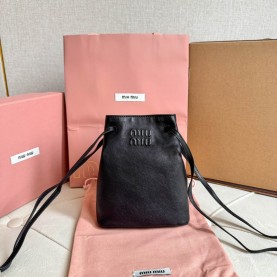 [premium] M 미우미* 가죽 미니 백
